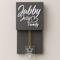 Ash Grey with Brass Chain Calling bell switch