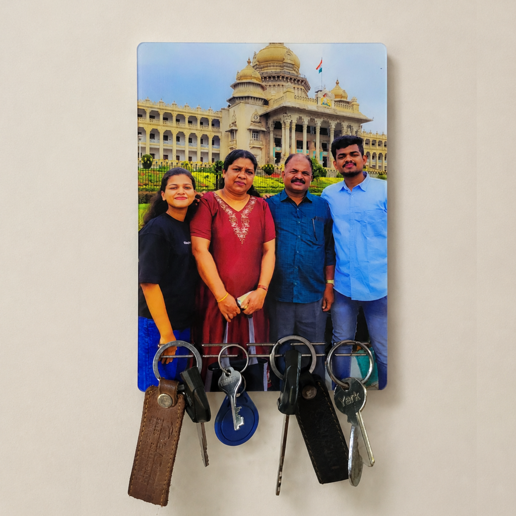 UV Photo Frame With Magnetic Keyholder (Coustomisable)