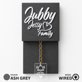 Wired Ash Grey With White Rope Calling Bell Switch