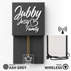 Wireless Ash Grey With White Rope Calling Bell Switch