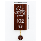 Cameo Wireless Door Bell with Brass Chain
