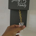 Ash Grey with Brass Chain Calling bell switch