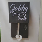 Wireless Ash Grey With White Rope Calling Bell Switch